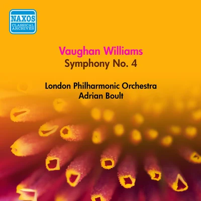 VAUGHAN WILLIAMS, R.: Symphony No. 4 (Boult) (1953) 专辑 Adrian Boult