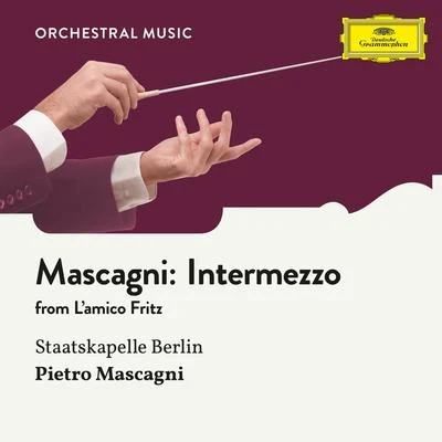 Mascagni: Intermezzo 專輯 Max von Schillings/Mitglieder Der Staatskapelle Berlin