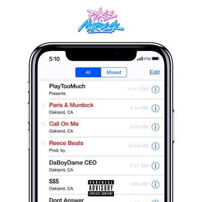 Call On Me (feat. Paris & Murdock) 專輯 DaBoyDame