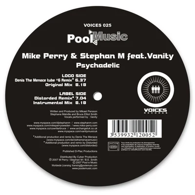 Psycadelic 專輯 Vanity/The Duke/Connell Josiah/Jason Sparks/Jesse Rivera