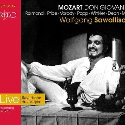 Wolfgang SawallischKarl EngelEdith Mathis MOZART, W.A.: Don Giovanni [Opera] (R. Raimondi, K. Moll, M. Price, H. Winkler, J. Várady, Bavarian State Opera Chorus and Orchestra, Sawallisch)