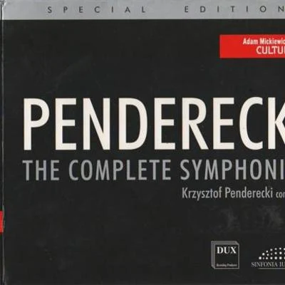 Bartlomiej NiziolKrzysztof PendereckiPolish Sinfonia Iuventus OrchestraKatarzyna Budnik Penderecki: The Complete Symphonies