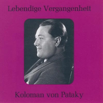 Lebendige Vergangenheit - Koloman von Pataky 專輯 Koloman Von Pataky/Unknown Orchestra