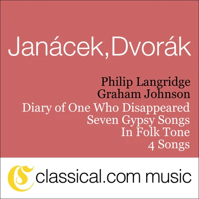 Antonín Dvorák, In Folk Tone, Op. 73 專輯 Graham Johnson/Anne Murray/Simon Woods/Ann Murray/Felicity Lott