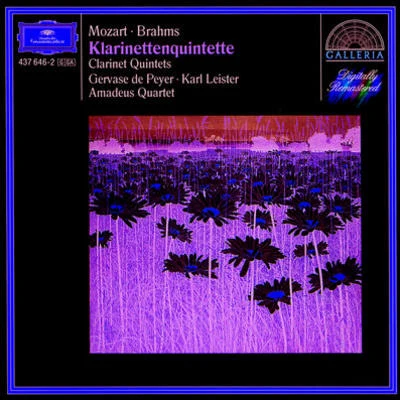 Clarinet Quintet in B minor, Op.115 專輯 Gervase de Peyer/Terence Weil/Cecil Aronowitz/Emanuel Hurwitz/Peter Graeme