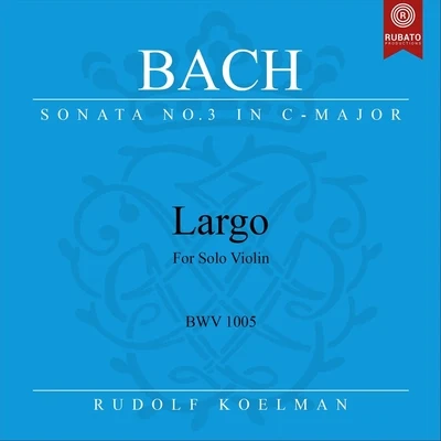 Violin Sonata No. 3 in C Major, BWV 1005: III. Largo 專輯 Rudolf Koelman/Zurich University of the Arts Symphony Orchestra/Ingo Ingensand