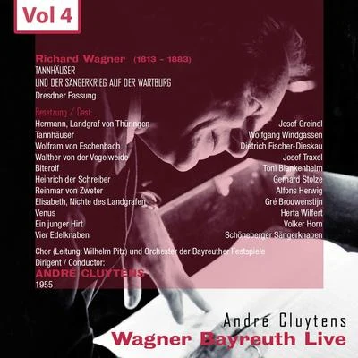 Wagner - Bayreuth Live, Vol. 4 专辑 Orchestra RTSI/Andre Cluytens/Friedrich Gulda