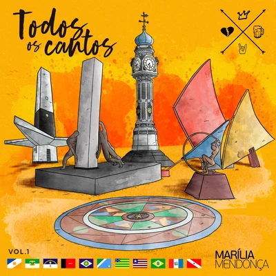 Todos Os Cantos, Vol. 1 (Ao Vivo) 專輯 Juliano/Marília Mendonça/Dilsinho/Hugo & Guilherme