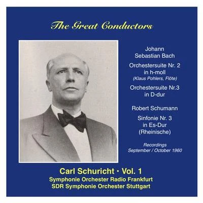 GREAT CONDUCTORS (THE) - Carl Schuricht, Vol. 1 (1960) 專輯 Carl Schuricht/Nathan Milstein/Unknown Artist/Jean Martinon/Orchestre National de lORTF