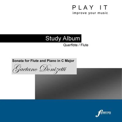 Play it - Study Album - QuerflöteFlute; Gaetano Donizetti: Sonata for Flute and Piano in C Major 專輯 Denette Whitter