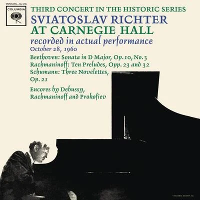 Sviatoslav Richter Recital -Live at Carnegie Hall, October 28, 1960 專輯 USSR State Orchestra/George Georgescu/Sviatoslav Richter/Yuri Bashmet/Pierre Fournier