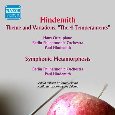 Molly BarthPaul Hindemith HINDEMITH, P.: Theme and Variations, "The 4 Temperaments"Symphonic Metamorphosis (Berlin Philharmonic, Hindemith) (1955)