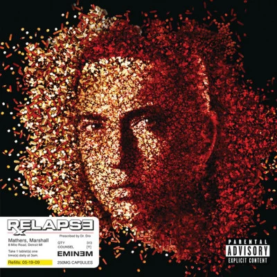 Relapse 專輯 Eminem/Bryan Adams/Lange/Karaoke Diamonds/Hank Williams