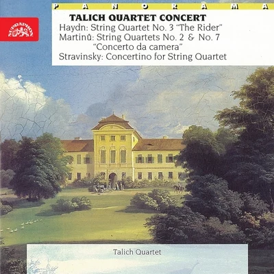 Haydn, Martinů, Stravinsky and Míča: String Quartets 專輯 Talich Quartet