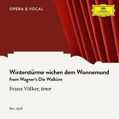 Wagner: Die Walküre: Winterstürme wichen dem Wonnemond 專輯 Franz Volker