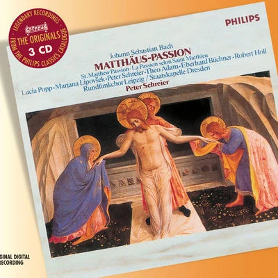 Bach, J.S.: St. Matthew Passion 專輯 Sinfonieorchester des Norddeutschen Rundfunks/Staatskapelle Dresden/Symphonieorchester des Bayerischen Rundfunks/Gunter Wand/Christian Zacharias