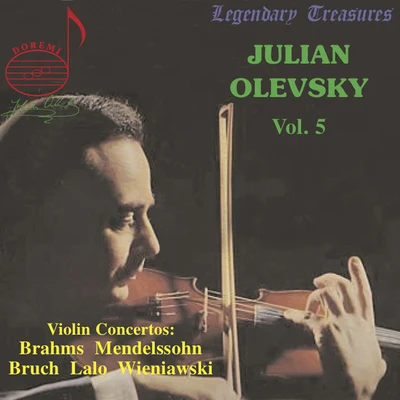 Julian Olevsky, Vol. 5: Violin Concertos 專輯 Ernst Wallfisch/Julian Olevsky/Philipp Otto Naegele/Estela Kersenbaum Olevsky/Salvatore Macchia