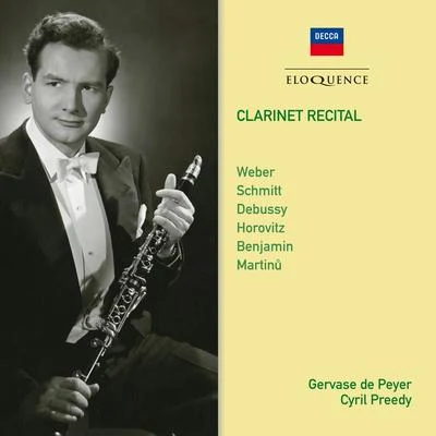 Clarinet Recital 專輯 Gervase de Peyer/Terence Weil/Cecil Aronowitz/Emanuel Hurwitz/Peter Graeme