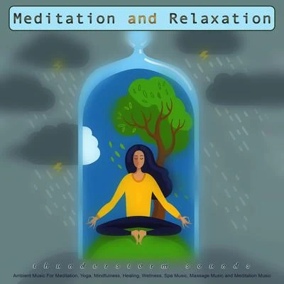 Meditation and Relaxation: Thunderstorm Sounds and Ambient Music For Meditation, Yoga, Mindfulness, Healing, Wellness, Spa Music, Massage Music and Me 專輯 Meditation