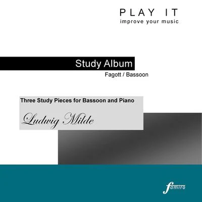 Three Study Pieces for Bassoon and Piano 專輯 Leopold Mozart/Denette Whitter/Play It