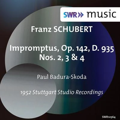 SCHUBERT, F.: Impromptus, D. 935: Nos. 2, 3 and 4 (Badura-Skoda) (1952) 專輯 Paul Badura-Skoda/Radio-Sinfonieorchester Stuttgart des SWR