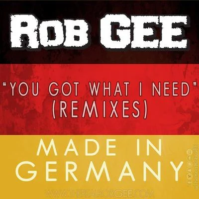 You Got What I Need (Remixes) [Made in Germany] 專輯 Madnezz/Rob Gee