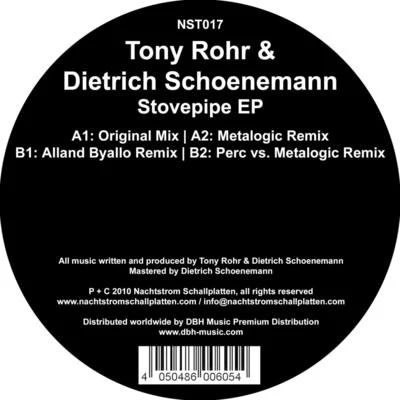 Tony Rohr Stovepipe EP