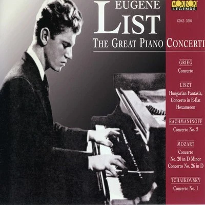 The Great Piano Concerti 專輯 Georg Ludwig Jochum/Fritz Wesenick/Berlin Opera Orchestra/Eugene List