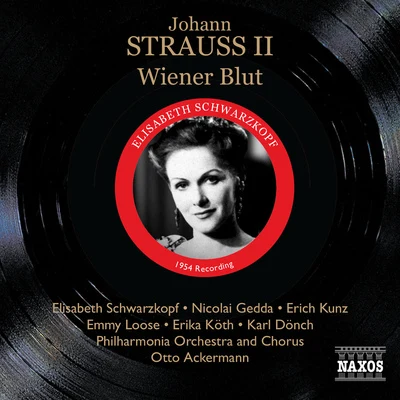 STRAUSS II, J.: Wiener Blut (Schwarzkopf, Gedda, Ackermann) (1954) 專輯 Otto Ackermann/Tonhalle Orchester Zürich