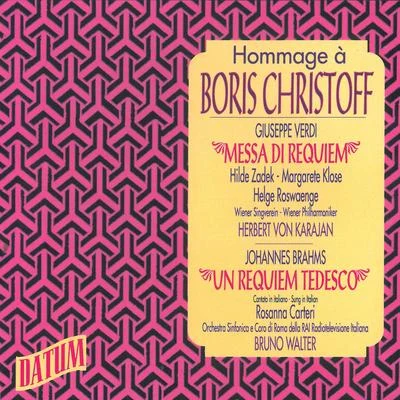 Rosanna Carteri Hommage à Boris Christoff