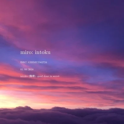 Intoku 專輯 Jens Gad/Miro/DAB/Rue du Soleil/M-Seven