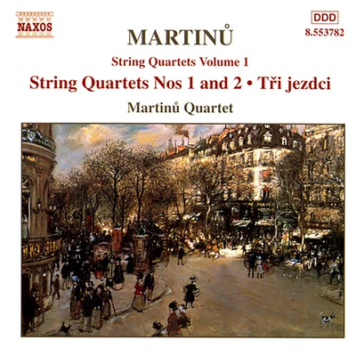 MARTINU: String Quartets Nos. 1 and 2Three Horsemen 專輯 Kateřina Englichová/Vladimír Lejčko/Martinu Quartet/Štěpán Koutník/Jan Machat