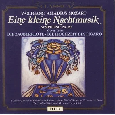 Wolfgang Amadeus Mozart: Eine kleine Nachtmusik, Symphony No. 29 & Ouvertures from The Marriage of Figaro and The Magic 專輯 André Jouve/Württemberg State Opera Orchestra Stuttgart/Alfred Scholz/Munich Symphony Orchestra