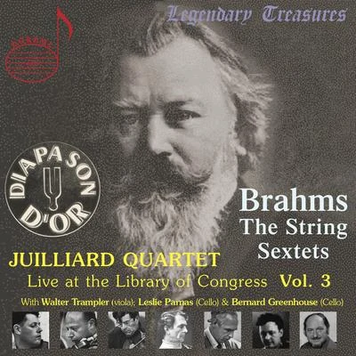 Juilliard Quartet, Vol. 3: Live at Library of Congress – Brahms Sextets 专辑 Leslie Parnas/Maria Bergmann