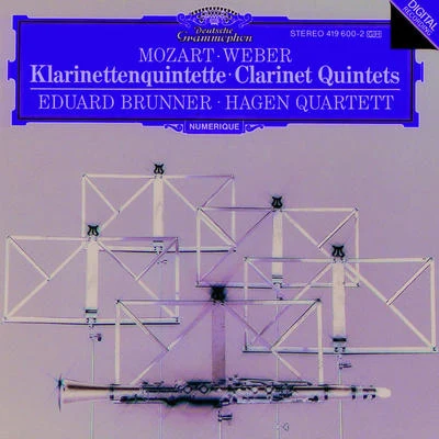 MozartWeber: Clarinet Quintets 專輯 Jurgen Weber/Reiner Ginzel/Hans Kalafusz/Eduard Brunner/Deutsches Streichtrio