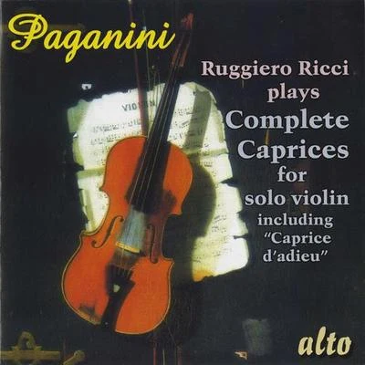 PAGANINI, N: 24 Caprices, Op. 1Caprice dadieux (Ricci) 專輯 Ruggiero Ricci