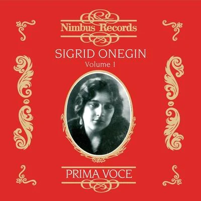 Sigrid Onegin Vol. 1 專輯 Sigrid Onégin/Bruno Seidler-Winkler