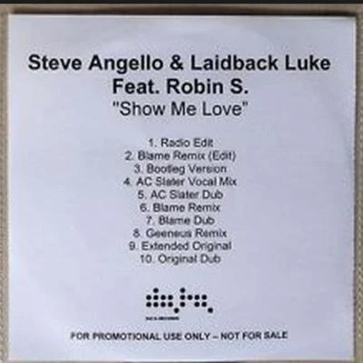 Show Me Love (The Dutch Remixes Promo) 專輯 Steve Angello