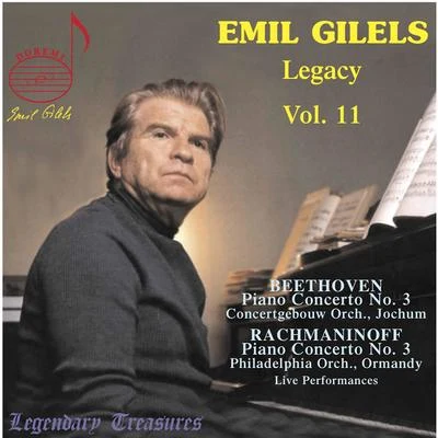 Emil Gilels Legacy Vol. 11: Beethoven, Rachmaninoff (Live) 專輯 Max Lanner/Erika Morini/Alice Morini/Eugene Ormandy/NBC Symphony Orchestra