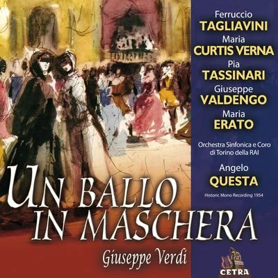 Angelo QuestaOrchestra Sinfonica Nazionale della RAI di TorinoFerruccio TagliaviniGiulio Neri Cetra Verdi Collection: Un ballo in maschera (Cetra Verdi Collection)