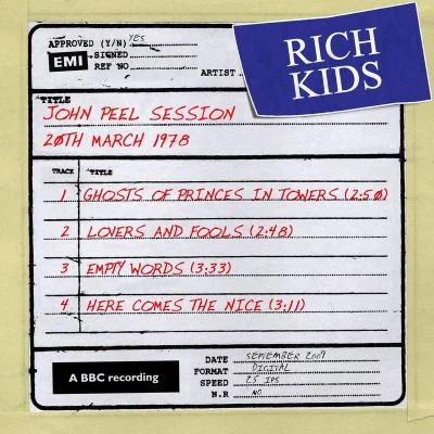 John Peel Session [20 March 1978] 專輯 Rich Kids