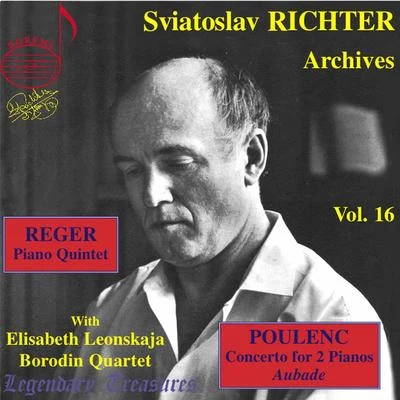 Latvian National Symphony OrchestraNauris PuntulisIveta OzolaDidzis BicevskisLiene Lasmane-VitolaIeva ParšaAndris LapinsAldis BerzinsLatvian National Opera ChorusAndrejs Jansons Richter Archives, Vol. 16: Poulenc & Reger