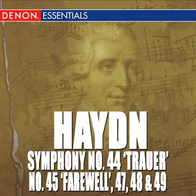 Haydn: Symphony Nos. 44 "Trauer", 45 "Farewell", 47, 48 & 49 專輯 Anton Nanut