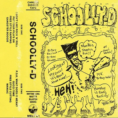 Schoolly D 專輯 Schoolly D/Killer Mike/Insane/O/Flex