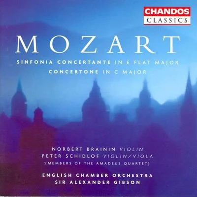 MOZART: Sinfonia ConcertanteConcertone in C Major for 2 violins 專輯 Alexander Gibson