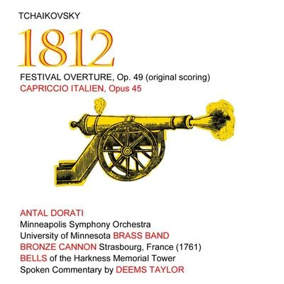 Tchaikovsky: 1812 Festival Overture - Capriccio Italien Op. 45 專輯 Minneapolis Symphony Orchestra/Aaron Copland