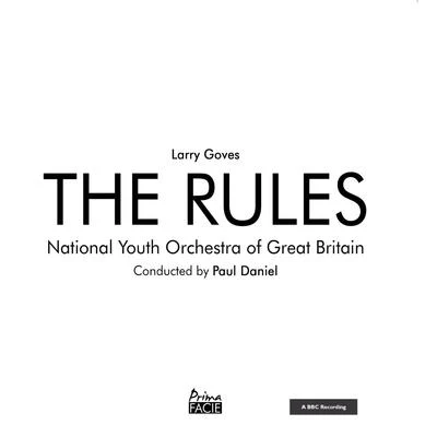 The Rules (A BBC Recording) 專輯 National Youth Orchestra Of Great Britain