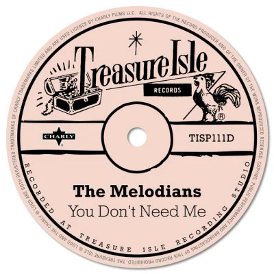 You Dont Need Me 專輯 Stranger Cole/The Melodians/The Jamaicans/The Uniques/Roy Shirley