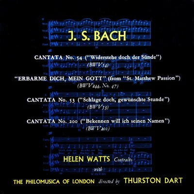 Thurston DartJohn TurnerAcademy of St. Martin in the FieldsSir Neville MarrinerIona BrownRaymond LeppardAlan LovedayDavid Munrow Bach Cantatas