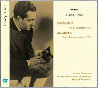 Riccardo CastagnoneArthur Grumiaux Saint-Saëns: Violin Concerto No.3; Vieuxtemps: Violin Concertos Nos.4 & 5